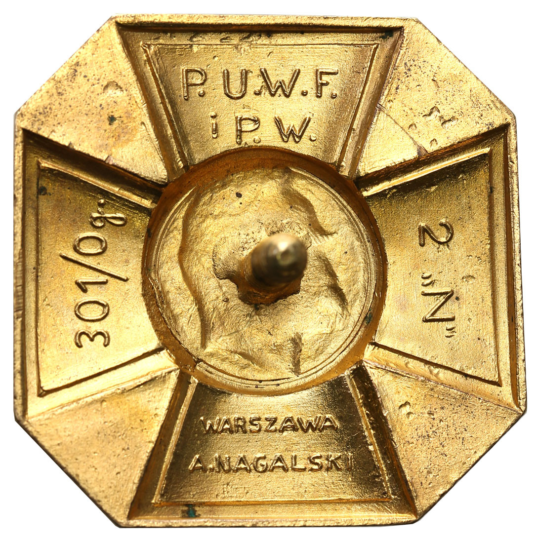 II RP. Przysposobienie Wojskowe - Odznaka Komendancka - PIĘKNA